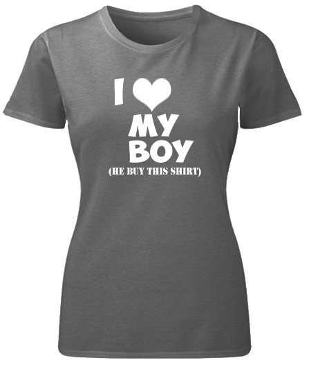 Majice sa stampom natpisom slikom/Za devojku/i love my girlfrend (crna).jpg